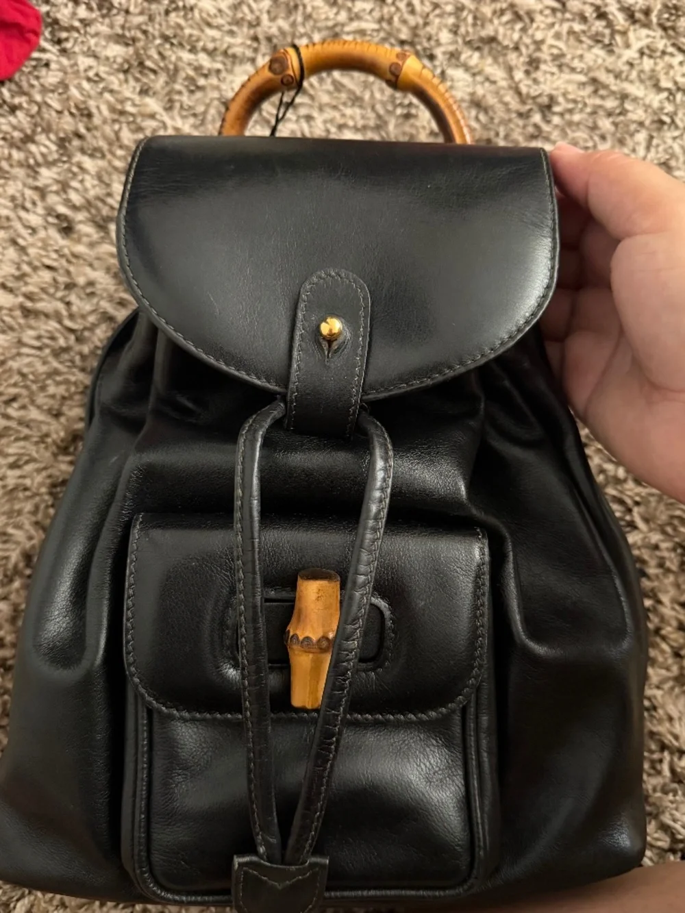 Gucci Bamboo Backpack